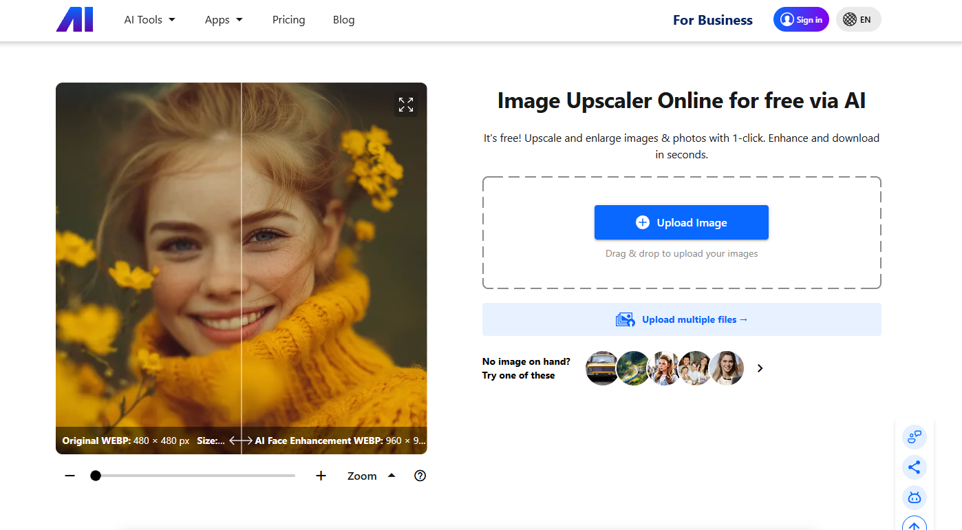 Nero Image Upscaler