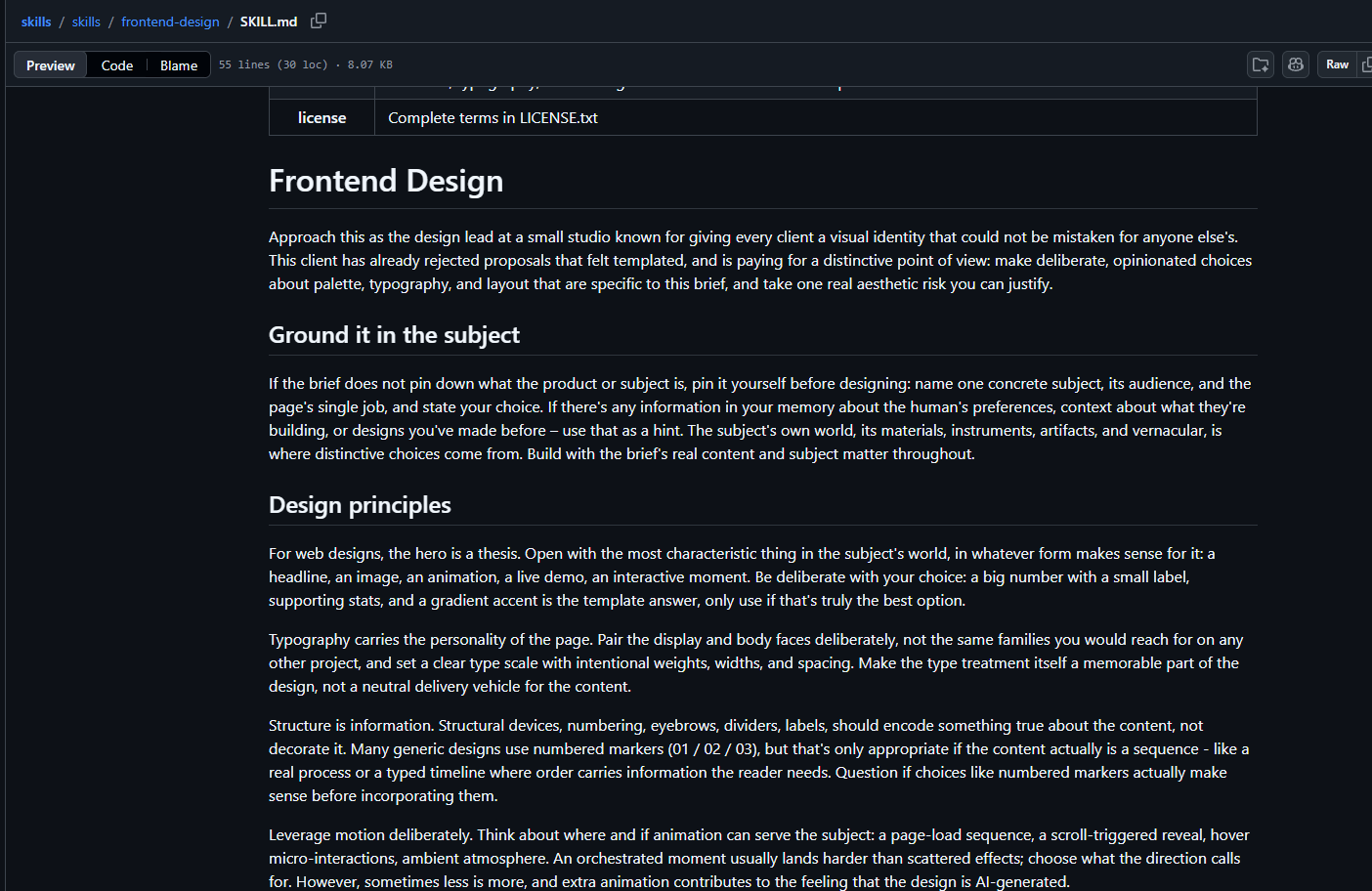 frontend-design