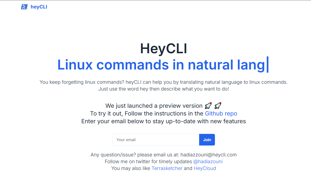 HeyCLI