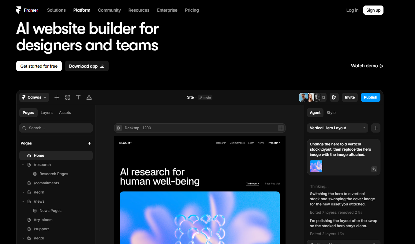 Framer AI