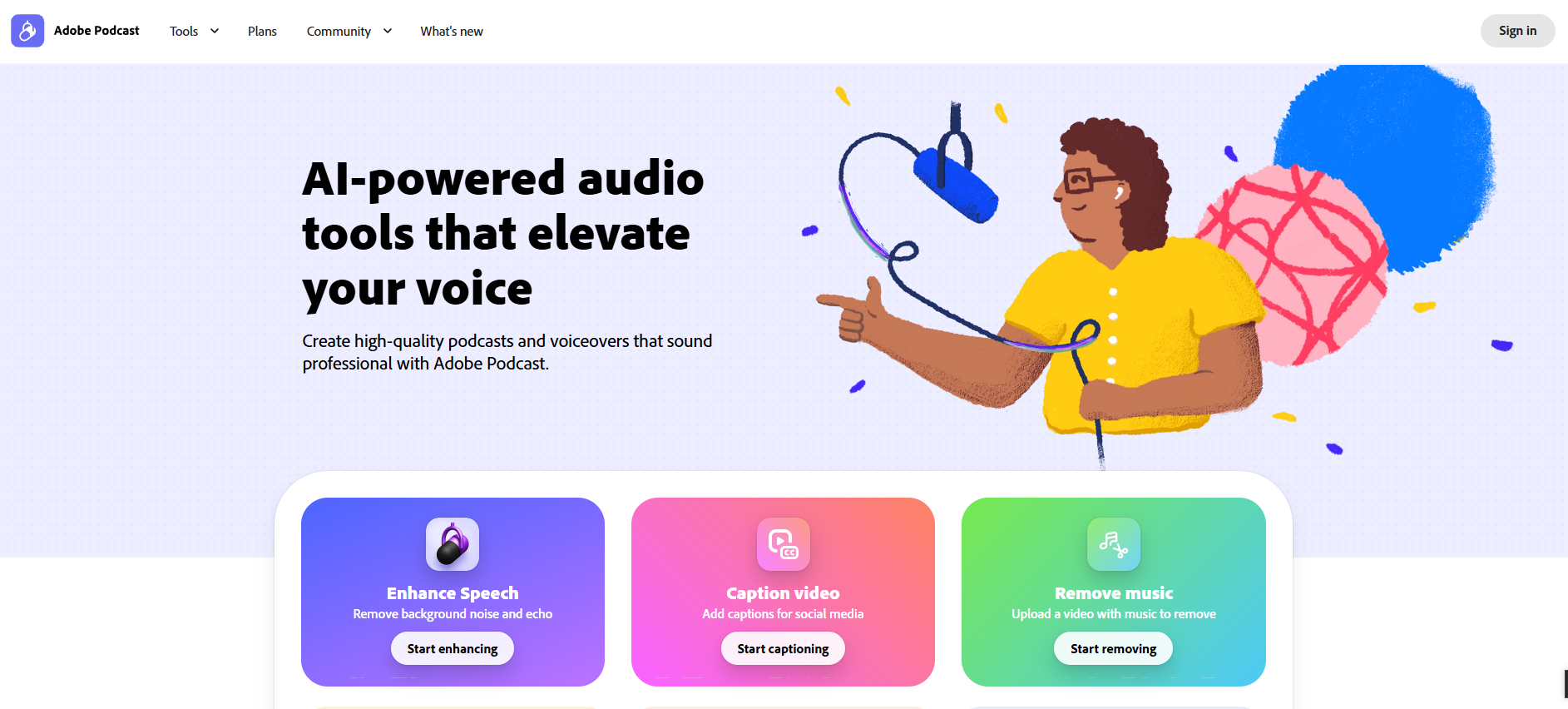Adobe Podcast