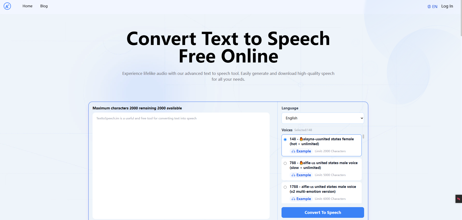 TextToSpeech