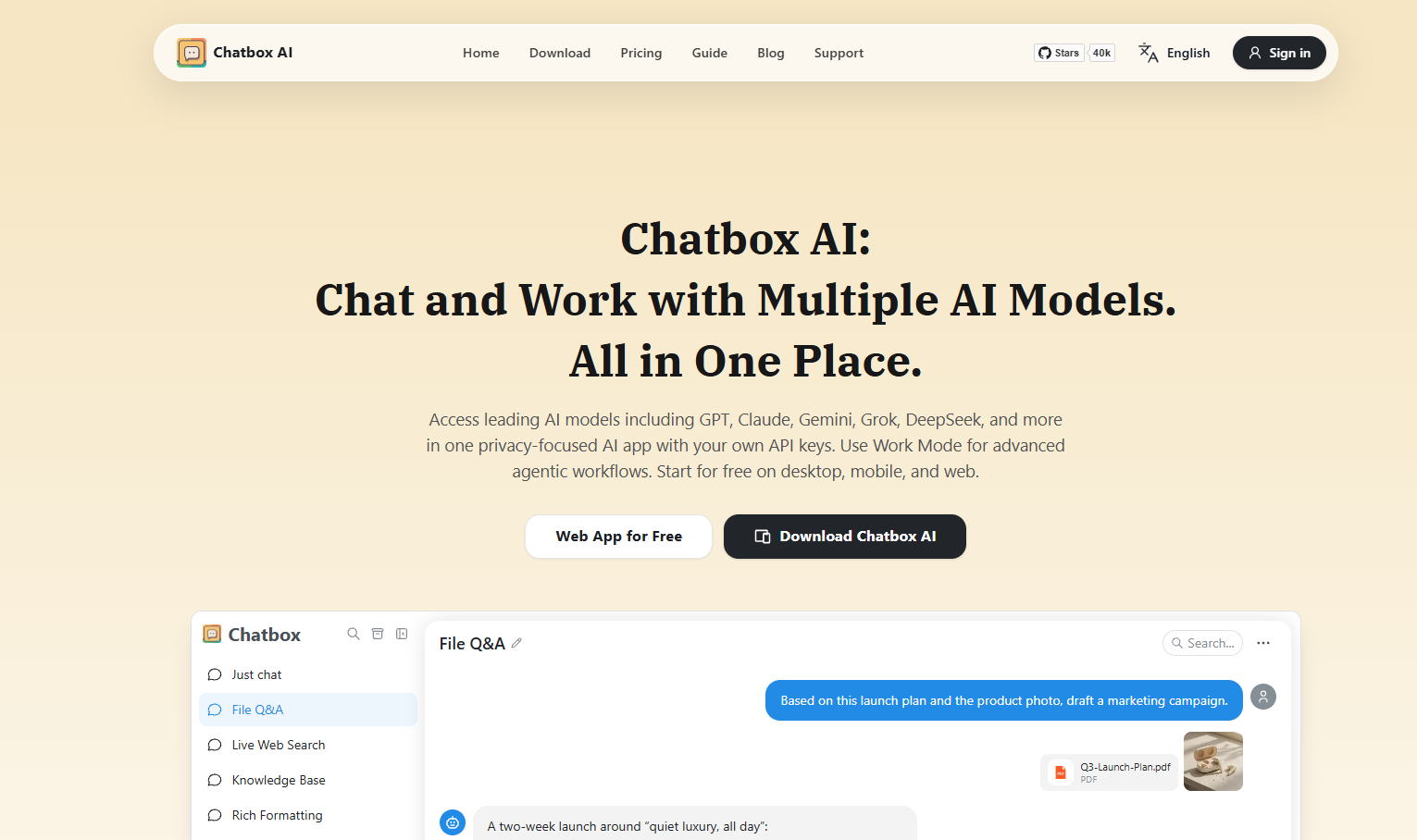 Chatbox AI
