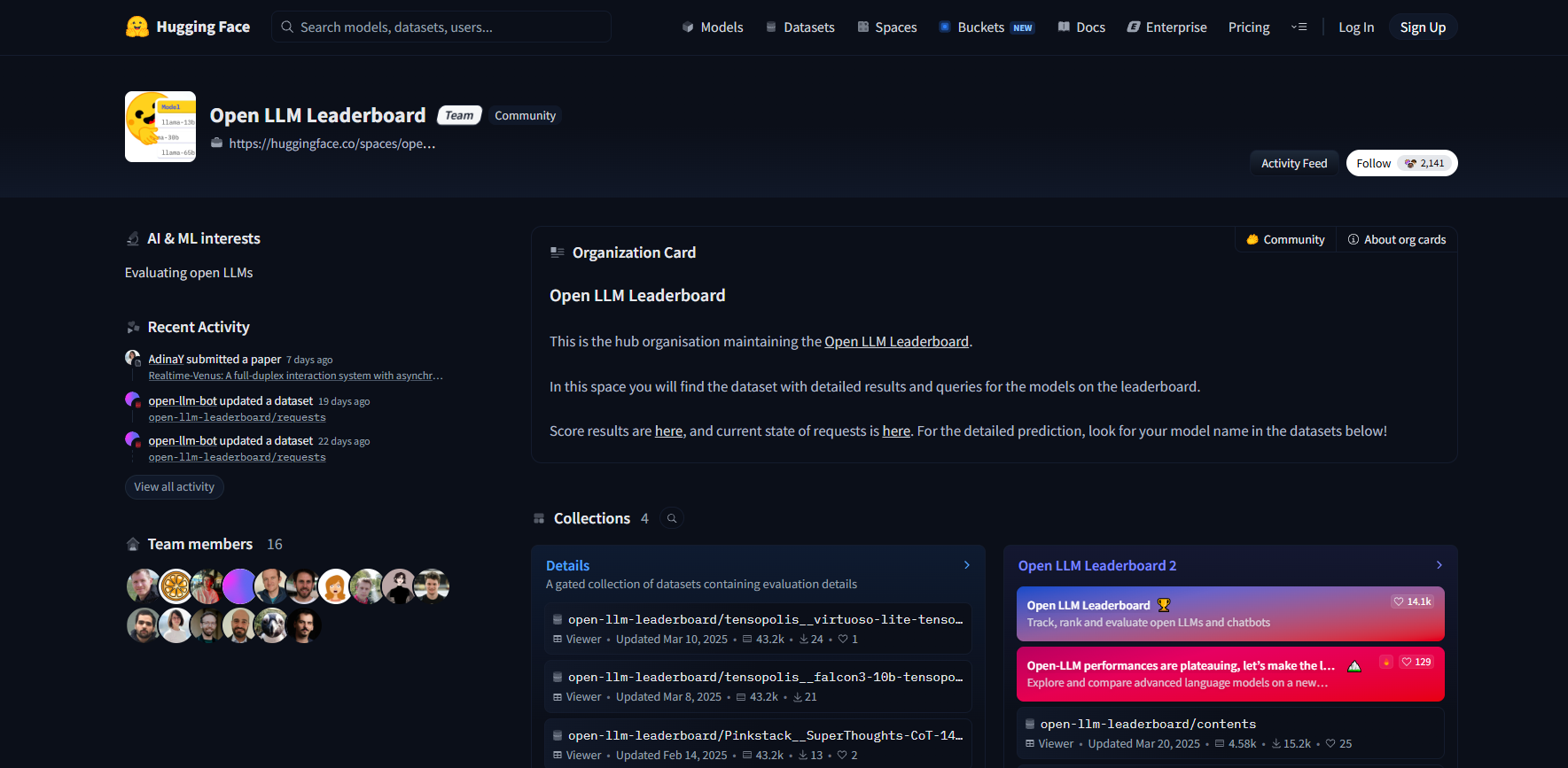 Open LLM Leaderboard